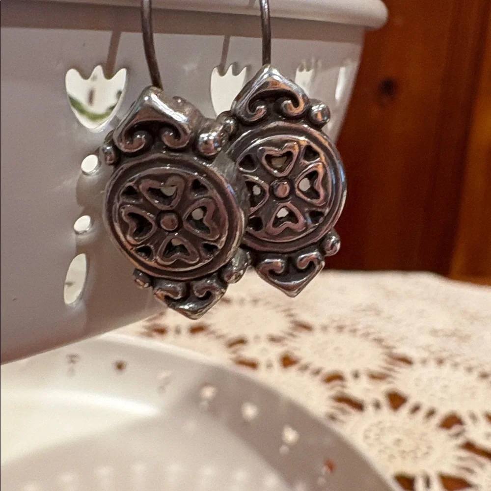 Brighton Silver Dangle Earrings - Picture 2 of 4
